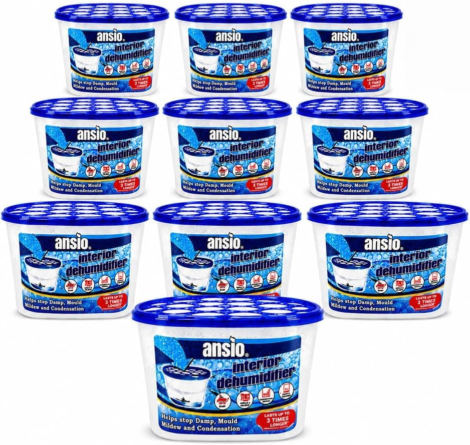 ANSIO Disposable Moisture Absorbers, 10 Pack