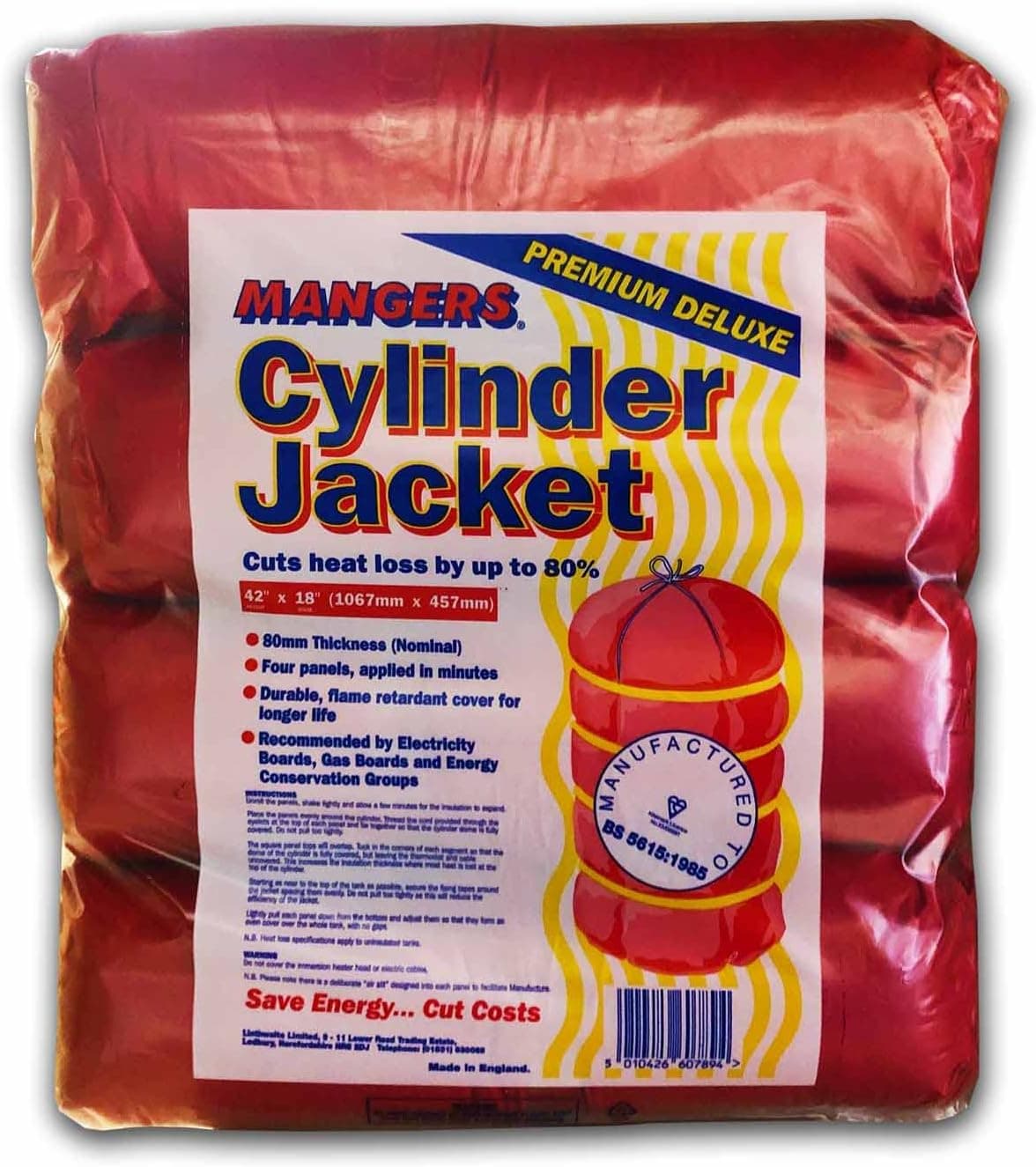 Mangers Hot Water Cylinder Jacket