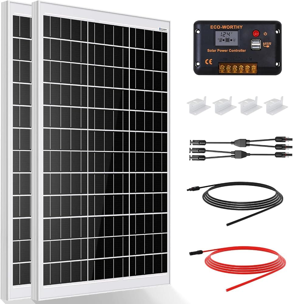 ECO-WORTHY 240W 12V Solar Panel Kit