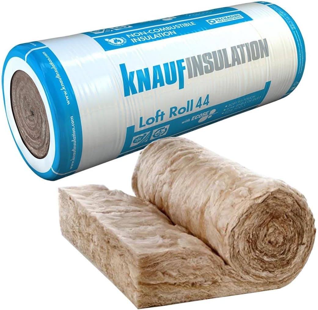 Knauf Loft Insulation Roll: 100mm