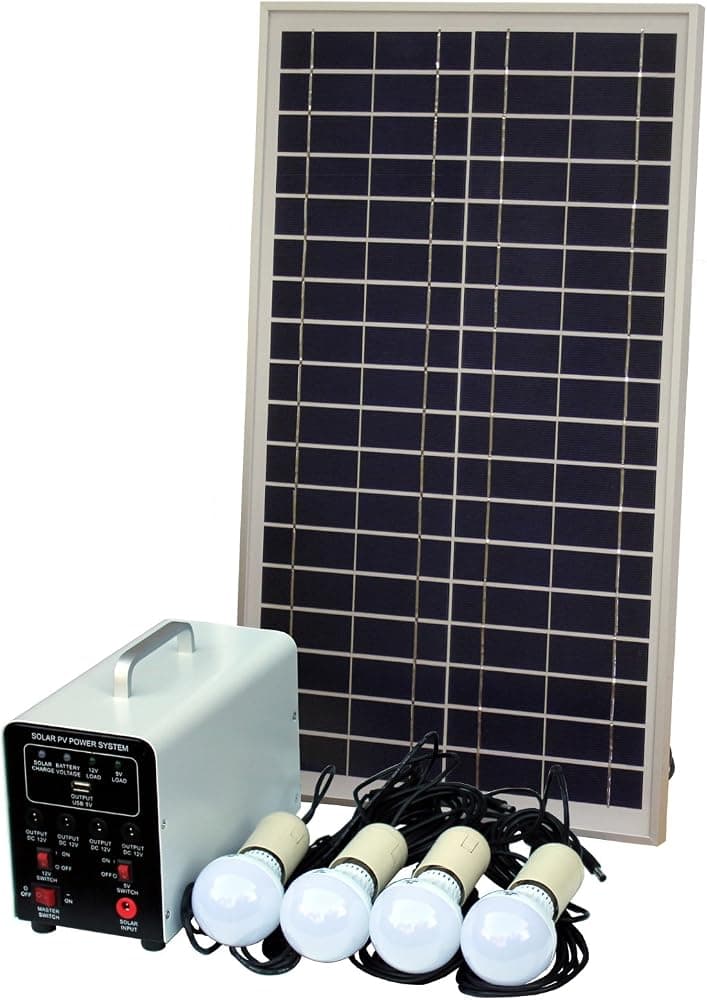 Photonic Universe 25W Solar Lighting Kit