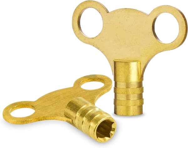 Radiator Bleed Key (Brass, 2-Pack)