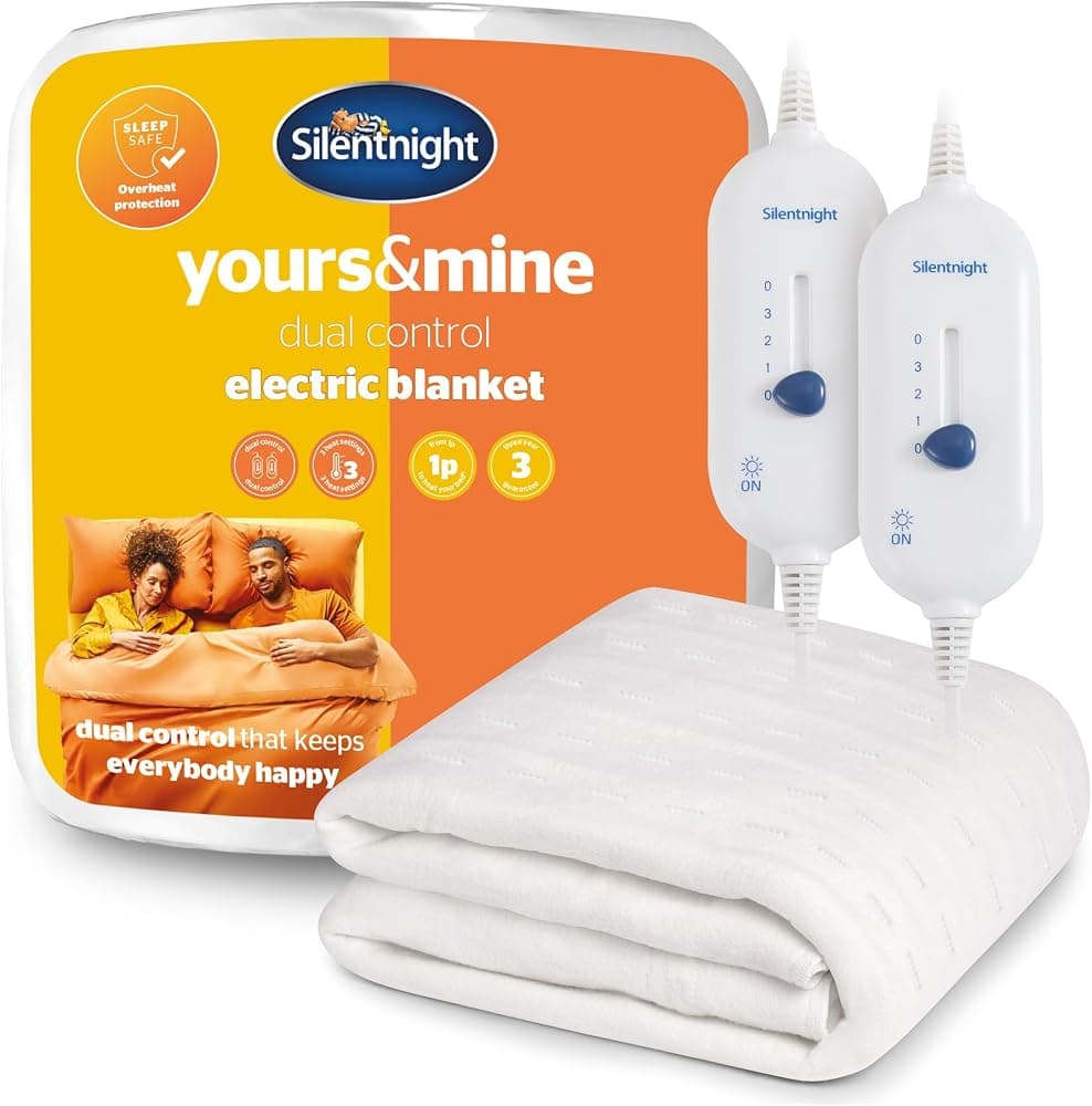 Silentnight Dual Control Electric Blanket, Double