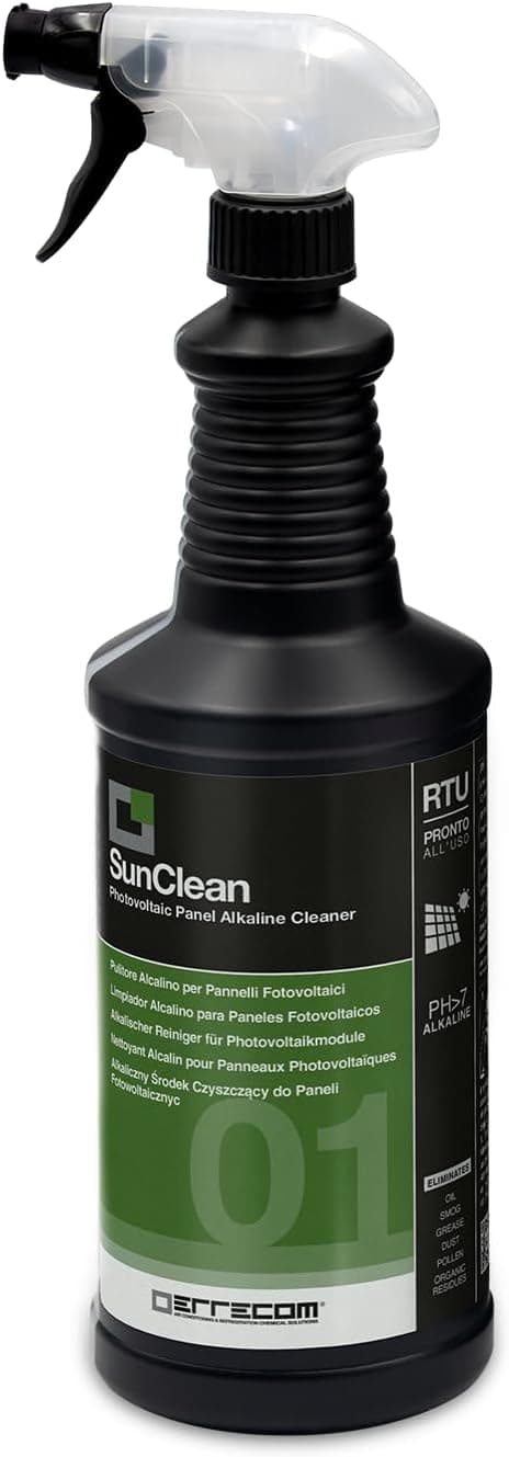 Errecom SunClean Solar Panel Cleaner (1L Spray)