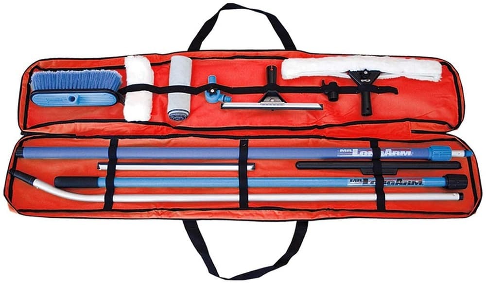 Solar Panel Cleaning Kit with Extension Pole