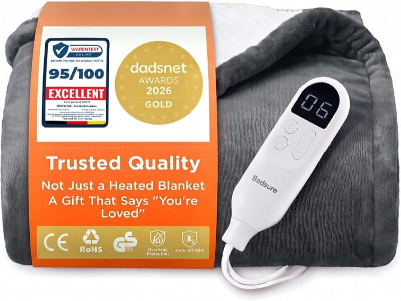 Bedsure 120W Electric Heated Throw